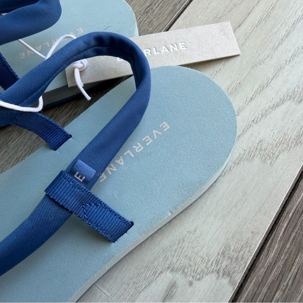 Everlane ReNew strappy blue flip-flop sandals - Picture 3 of 6